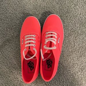 Women’s coral vans size 7.5